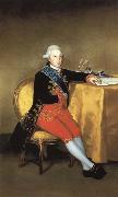 Francisco Goya Count of Altamira Spain oil painting artist